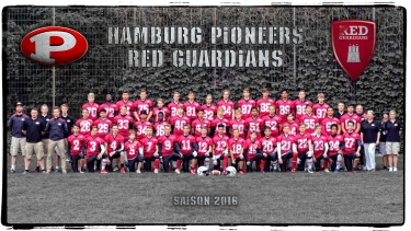 Hamburg Red Guardians Team 2016 Bild 2, Foto: HB Fotografie, Holger Beck hamburg-rookie-devils-vorschau-2